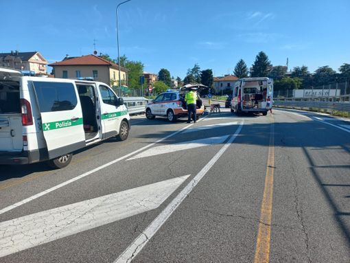 Gallarate, incidente in via Varese. Grave un ciclista