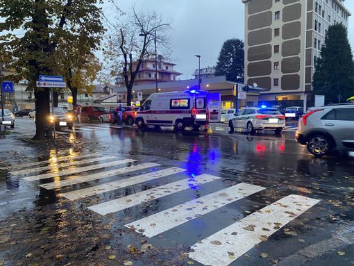 Uomo investito sulle strisce in viale Diaz
