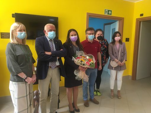 La casa dell'Anffas continua a fiorire, nel nome di Piero. L'assessore regionale Locatelli in visita alla nuova ala