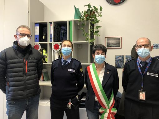 L'inaugurazione della sede della polizia locale a Lonate L'inaugurazione della sede della polizia locale a Lonate