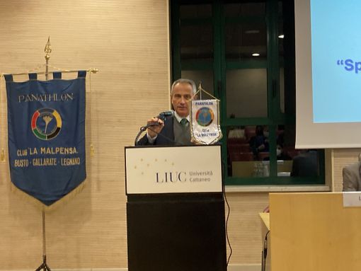 Il presidente della Liuc, Riccardo Comerio