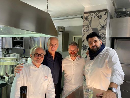 Brilla Enrico Derflingher alle Stelle sul Lago d’Orta