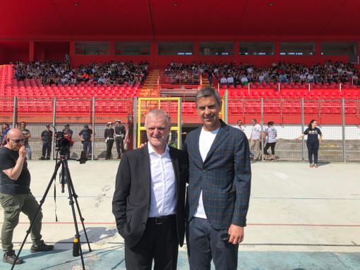 Piero Calabrò e Billy Costacurta