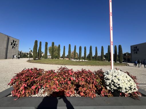 Giù la sbarra al cimitero di Busto (ma non è un vandalo)