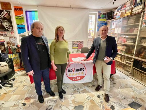 Da sinistra: Fiorenzo Pedroletti, Francesca Bonoldi e Diego Carmenati