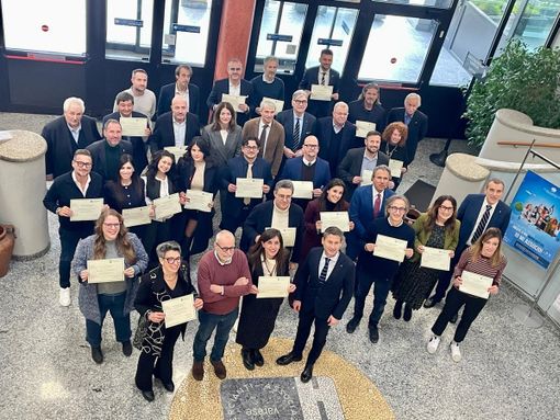 Consegnati gli attestati del corso di alta formazione per mediatori immobiliari di Fimaa