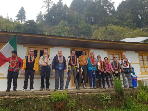 Uno dei viaggi in Nepal del varesino Ngima Sherpa