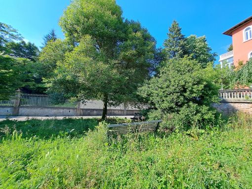 Ecco come si presenta il giardinetto di via Nazaro Sauro