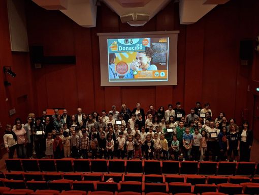 Le delegazioni premiate ai Molini Marzoli