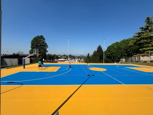 I nuovi campi sportivi rigenerati a Morazzone
