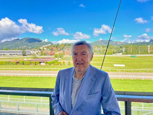 Guido Borghi, presidente della Società Varesina Incremento Corse e Cavalli