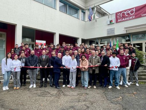 Taglio del nastro per la ITS Red Academy in via Brunico