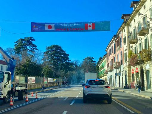 La città entra ufficialmente in clima olimpico: il benvenuto a Giappone e Canada La città entra ufficialmente in clima olimpico: il benvenuto a Giappone e Canada