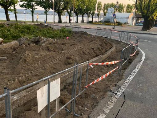 Angera si fa ancora più bella in vista dell'estate Angera si fa ancora più bella in vista dell'estate