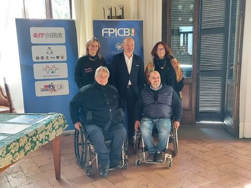 La presentazione del Campionato Italiano di calcio balilla paralimpico che si svolgerà a Besozzo il 10 e 11 dicembre