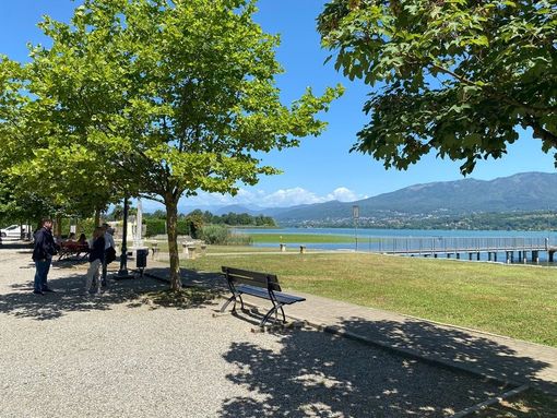 Il lido di Bodio Lomnago