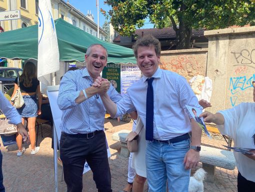 VIDEO. L'onorevole Grimoldi: «Varese si merita un sindaco come Matteo Bianchi. Puntiamo a vincere al primo turno»