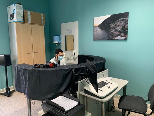 L'apparecchiatura donata da AGUAV