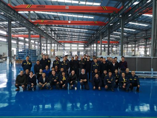 Lo stabilimento cinese della Lu-Ve