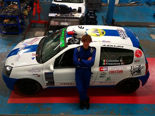 La Renault Clio N3 con cui Manuel correrà al Rally dei Laghi 2022