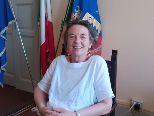 La sindaca di Angera Marcella Androni La sindaca di Angera Marcella Androni
