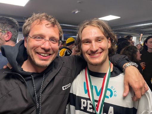 Claudio Pucci e Rocco Perla, tra portieri ci si intende Claudio Pucci e Rocco Perla, tra portieri ci si intende