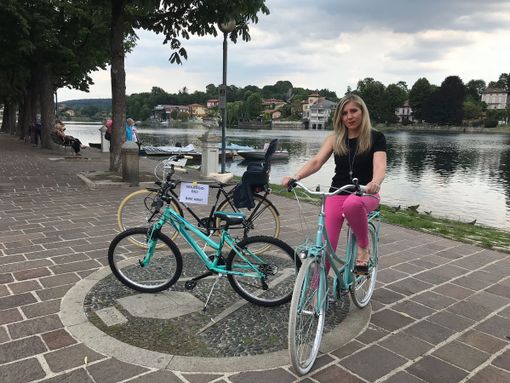 L'Infopoint di Sesto Calende sale in bici