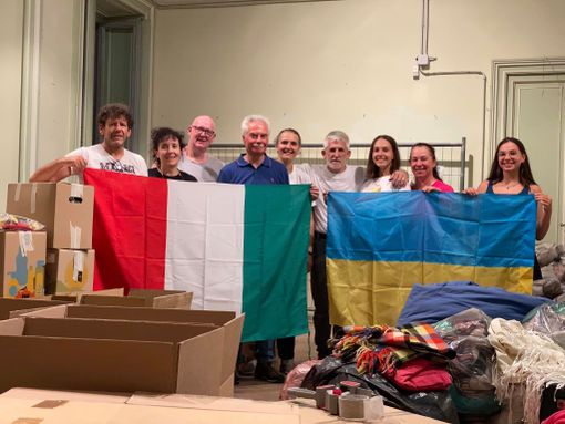 A Ternate si lavora sempre per la solidarietà pro Ucraina, senza soste né ferie