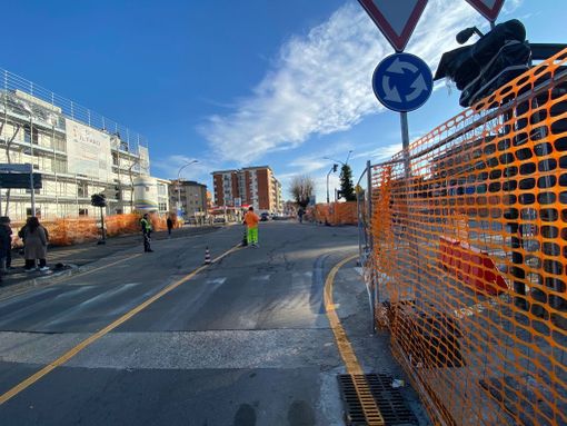 Largo Flaiano. «Eliminata la coda di ingresso proveniente dall'autostrada»