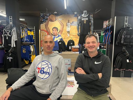 Mario Di Sabato, a destra, e Mauro Costantini Mario Di Sabato, a destra, e Mauro Costantini