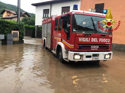Gli effetti del maltempo sul Varesotto domenica scorsa