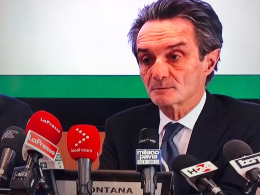 Coronavirus, Fontana contro Conte: «Responsabilità della sanità lombarda? Abbiamo seguito i protocolli del Governo»