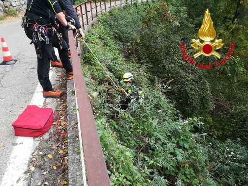 Scomparso in Val Veddasca, con il buio sospese le ricerche fino a domani mattina Scomparso in Val Veddasca, con il buio sospese le ricerche fino a domani mattina
