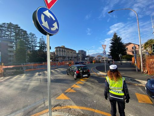 Nuovo largo Flaiano, altri lavori in dirittura d'arrivo. Lunedì ristretto un tratto di strada