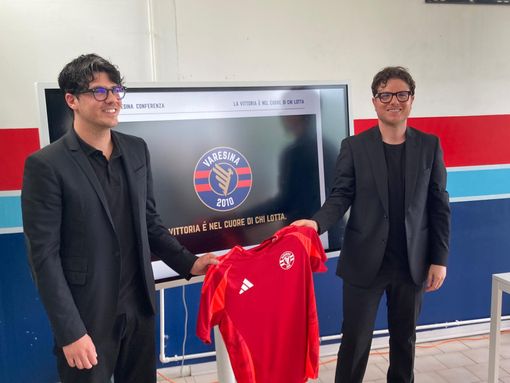 Max e Matteo Di Caro alla presentazione del progetto Varesina con il nuovo logo Max e Matteo Di Caro alla presentazione del progetto Varesina con il nuovo logo