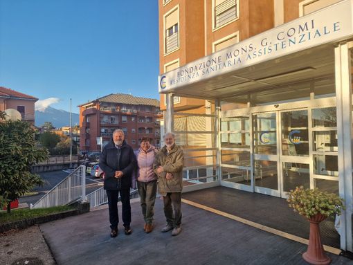 Gli ospiti della rsa di Luino diventano "nonni" dei ragazzi disabili dell'associazione "Costa Sorriso"