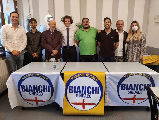 Varese Ideale sceglie la Rasa per presentare i suoi candidati, Bianchi: «Piccoli rioni vanno amministrati come i piccoli comuni»
