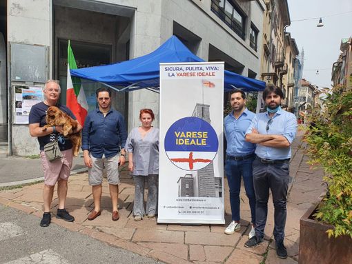 Varese Ideale in piazza per scrivere con i cittadini il programma elettorale