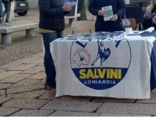 Varese, la Lega in piazza: «Lanciamo il messaggio di Pontida e chiediamo priorità per la sicurezza»