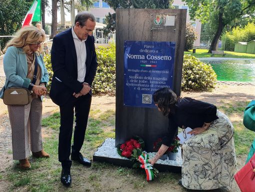Busto, il parco di via Foscolo intitolato a Norma Cossetto, vittima delle foibe