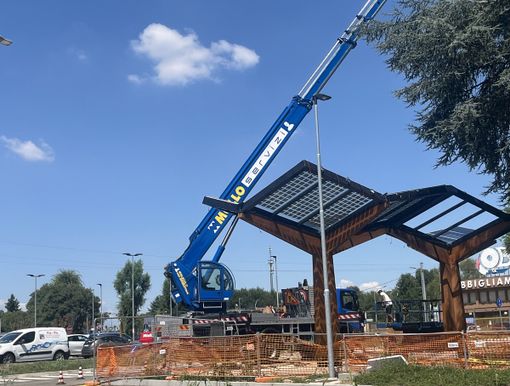 All'ex Mostra del Tessile arriva anche una stazione di ricarica elettrica