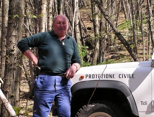 Mario Sangalli in una foto dalla pagina Facebook del gruppo di Protezione Civile di Brenta Mario Sangalli in una foto dalla pagina Facebook del gruppo di Protezione Civile di Brenta