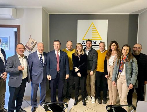 L'incontro della giunta di Aime con i parlamentari della provincia di Varese