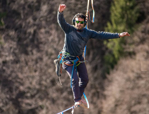 VIDEO. «Salto nel cielo tra le bellezze di Varese. Onorato di dare visibilità a questo territorio»