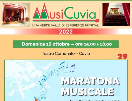 A Cuvio arriva una maratona musicale con artisti italiani e internazionali