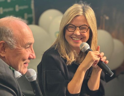 Nella foto il presidente della Federazione Nazionale Cavalli di Confagricoltura Ferruccio Badi e Maria Chiara Gadda