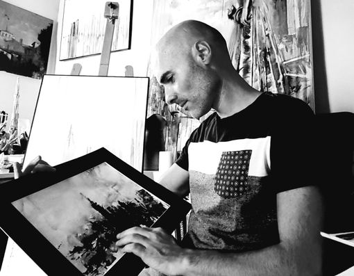 Un gallerista varesino e le vibrazioni metropolitane di Michele Telari