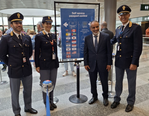 Malpensa, varchi agevolati per i cittadini degli Emirati grazie a "E Gates"