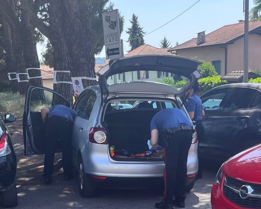 Le indagini dei carabinieri