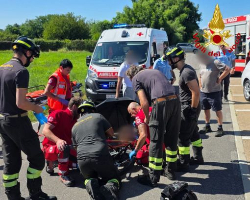 I soccorsi sul posto